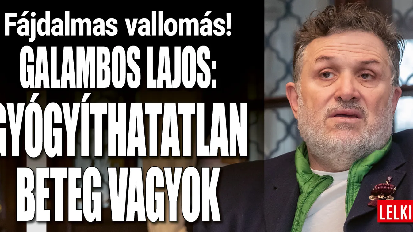 Lajcsi sokkoló diagnózist kapott, ezért nem vonult be