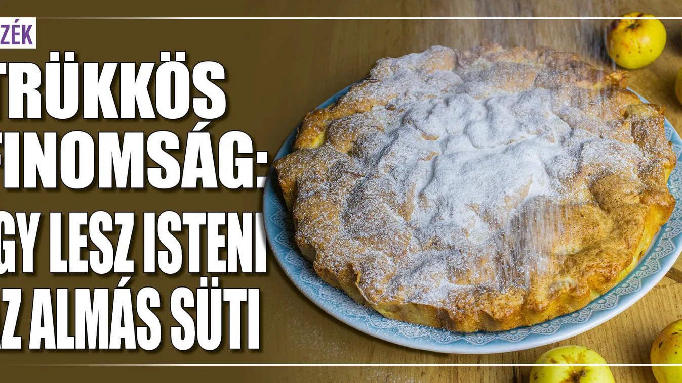Trükkös finomság: Így lesz isteni az almás süti