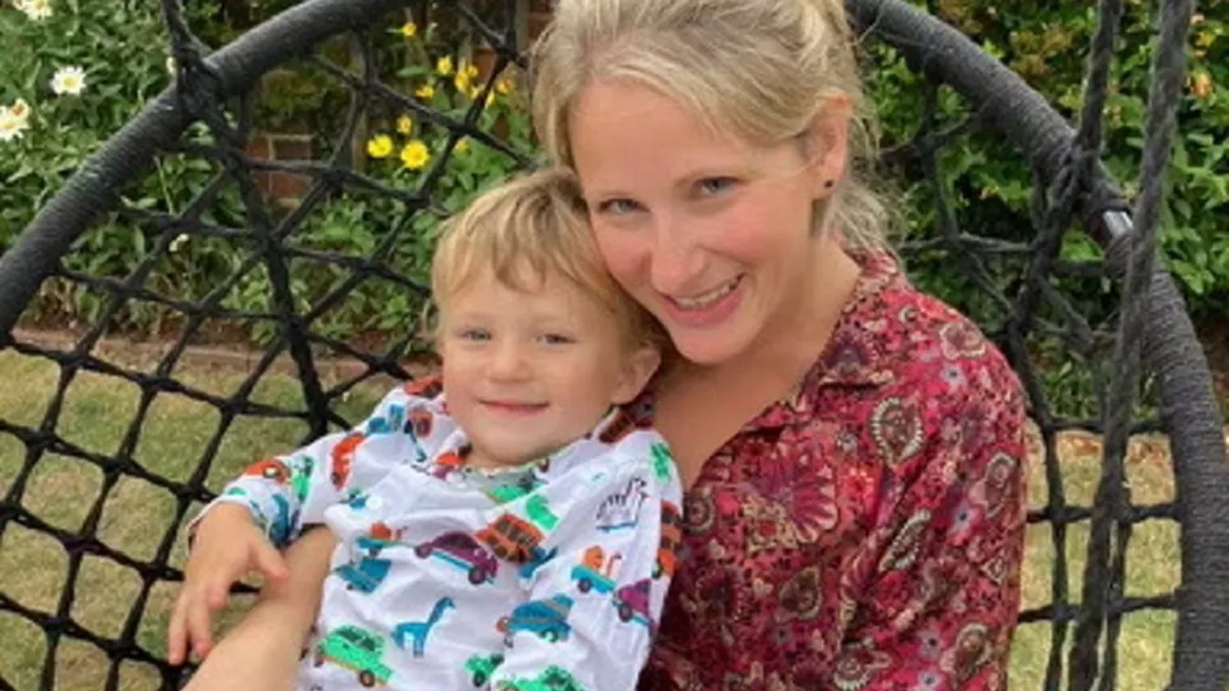 Már csak egy hónapjai van a kétgyermekes édesanyának