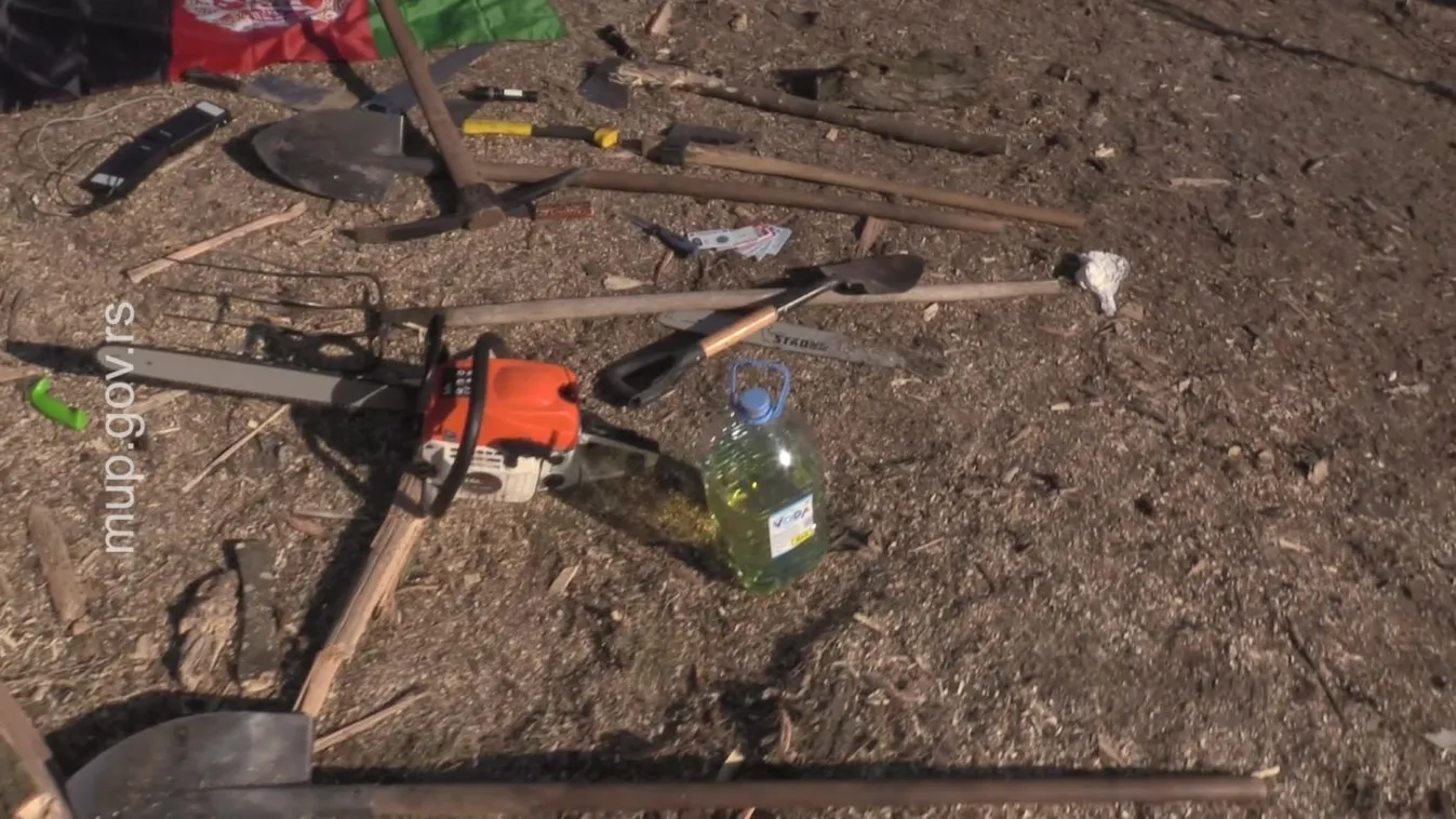 Csaknem száz migránst szedtek össze a Vajdasági erdőkből