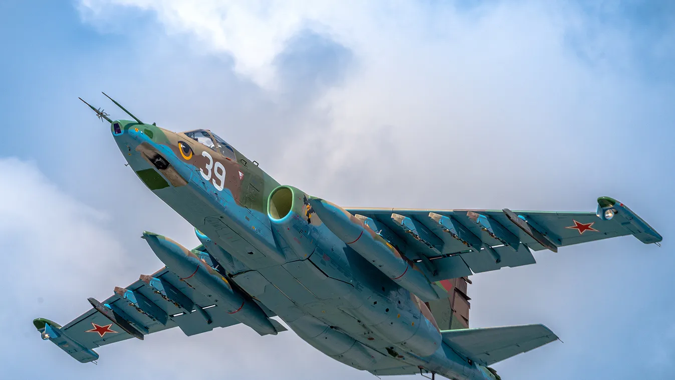 Az ukránok lelőttek egy orosz vadászgépet