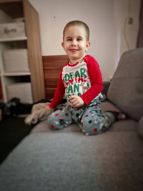 Kovács Benett Zoltán a műtét után