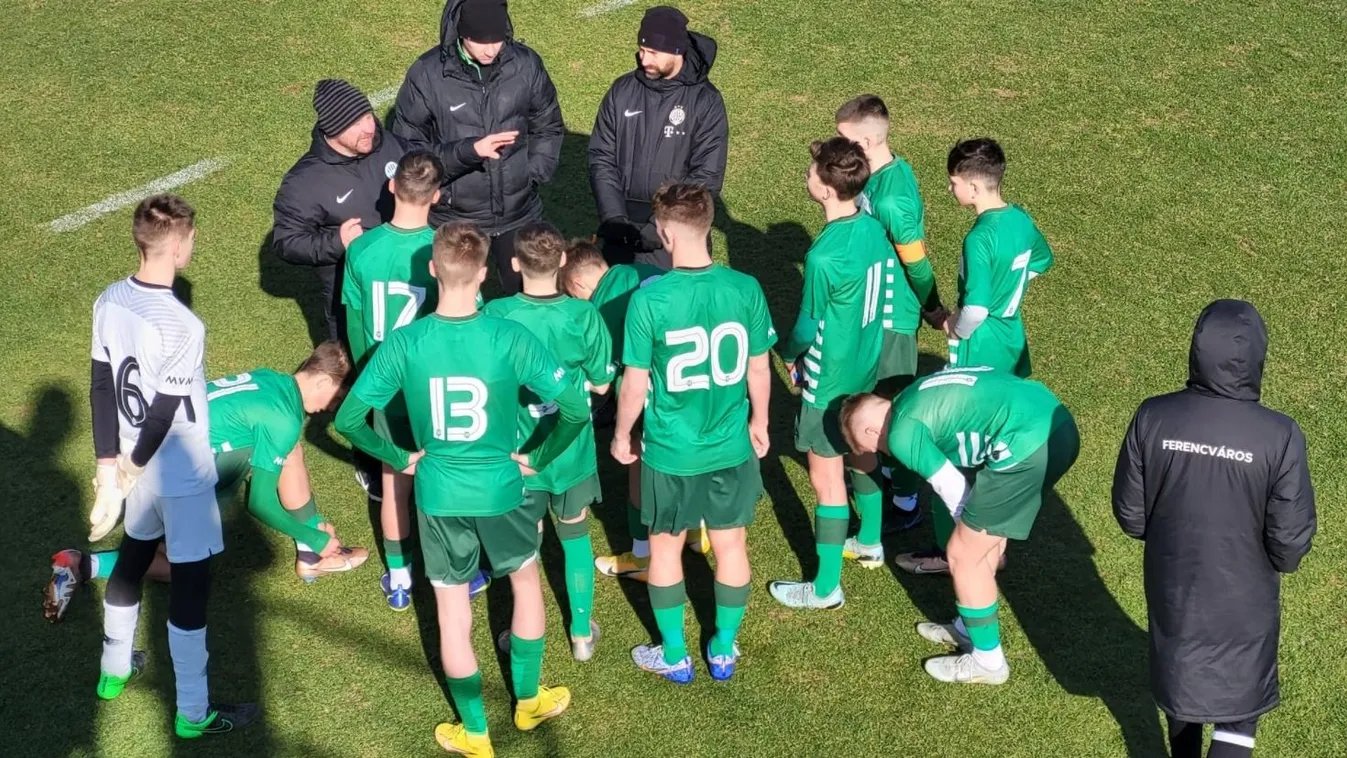 Törökországból üzentek a Fradi fiatal focistái