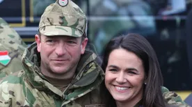 Így tett esküt Novák Katalin férje