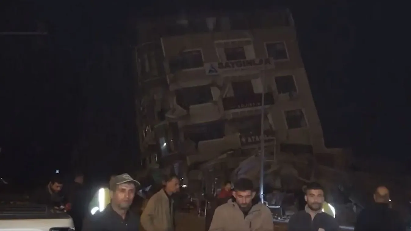 Újabb két nagy földrengés rázta meg Törökországot - Videó