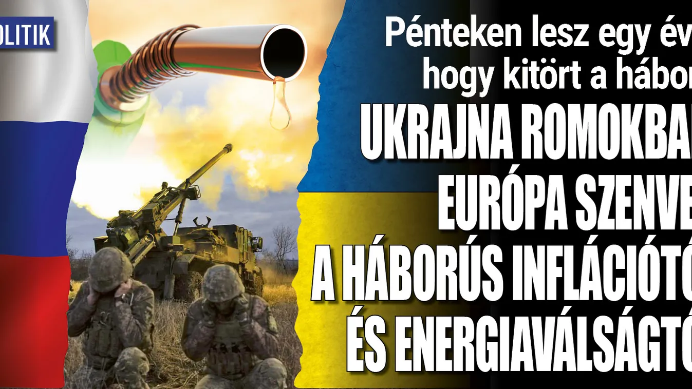 Egy éve tört ki az orosz-ukrán háború