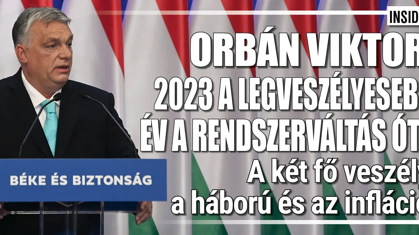 Orbán Viktor évértékelőt tartott