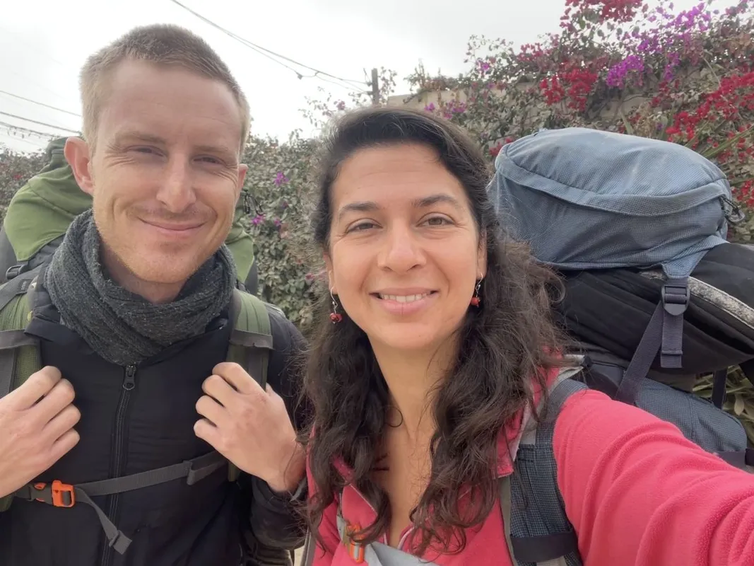 Tobi és Andi kirándulás közben