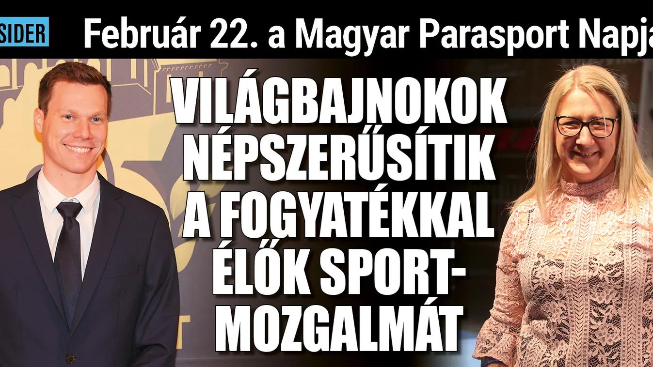 "Minden tisztelet megilleti a fogyatékkal élő és sportoló barátainkat" - ma van a Magyar Parasport Napja