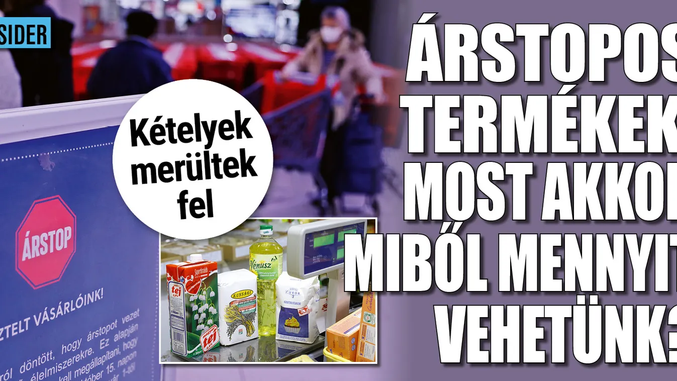 Árstopos termékek: most akkor miből mennyit vehetünk?