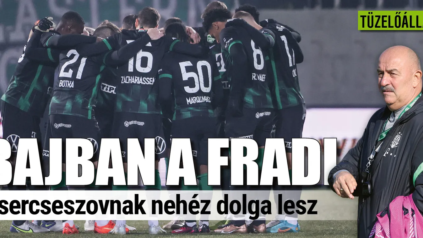 Bajban a Fradi, rossz átok sújtja