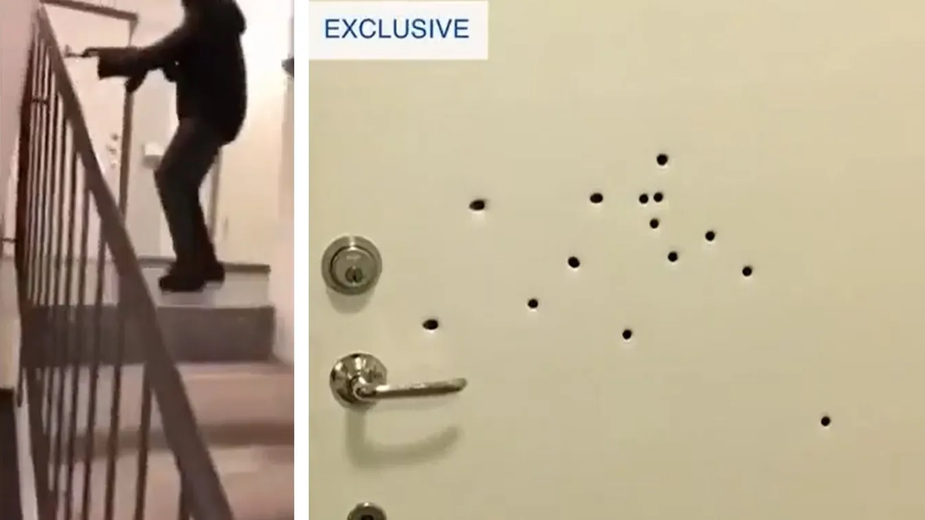 Gépfegyveres leszámolás történt Stockholmban - videó!