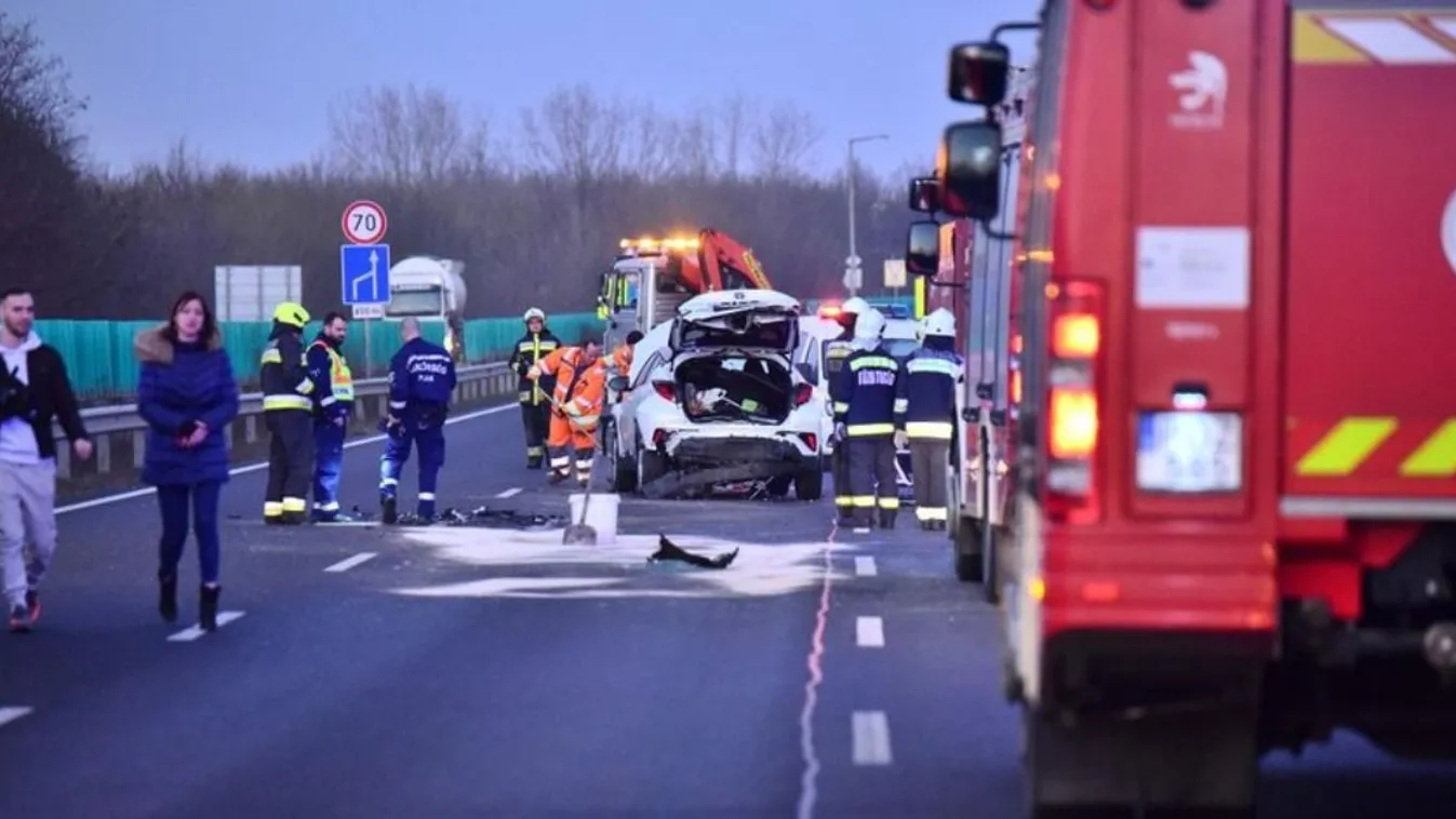 Szemtanú mentette a székesfehérvári tömegbaleset áldozatait