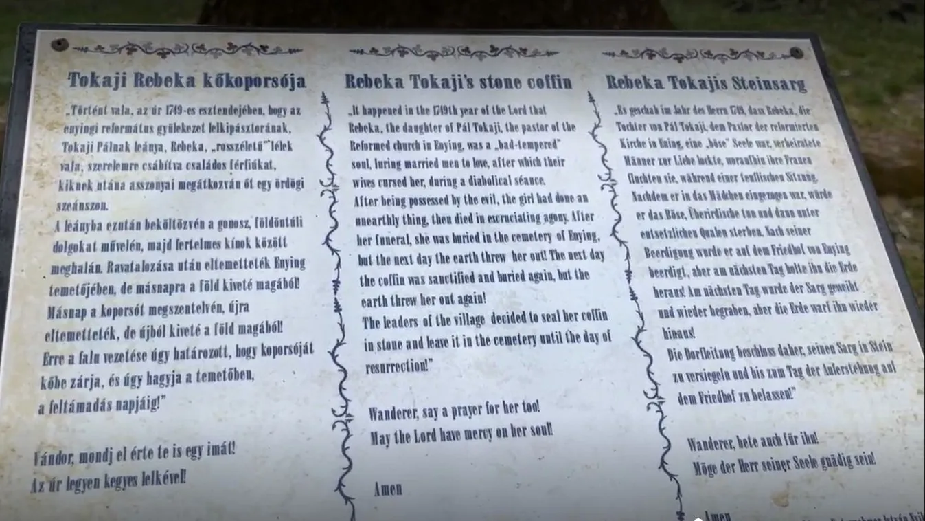 Hátborzongató videón az enyingi elátkozott lány szelleme