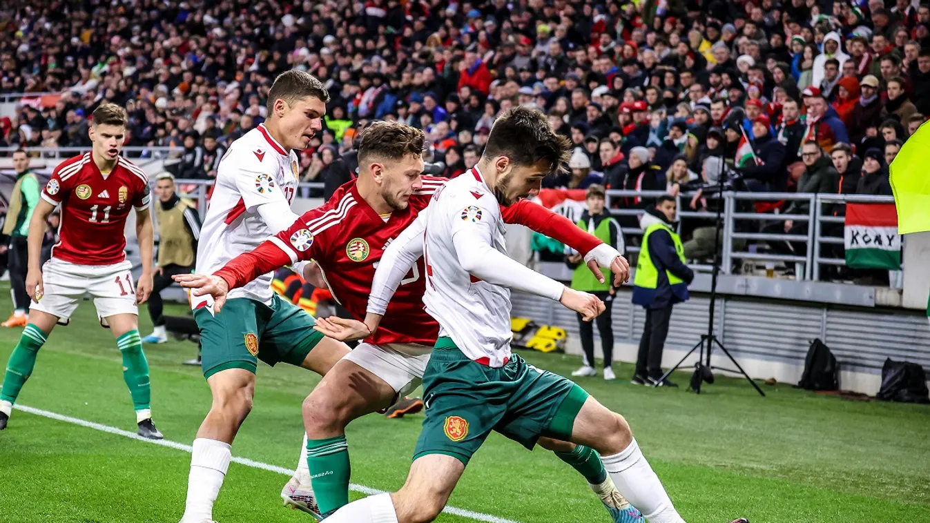 Fotókon a magyar válogatott szenzációs győzelme