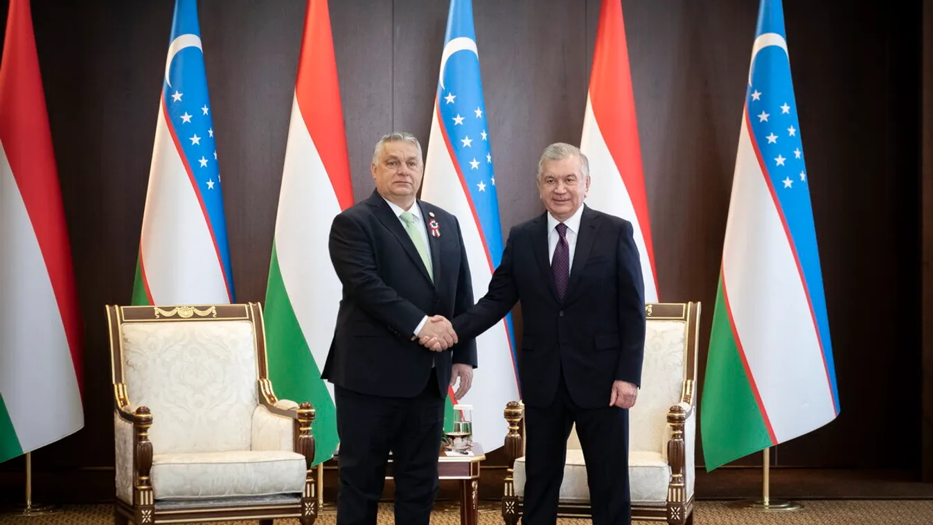 Magyar-üzbég csúcstalálkozó: a veszélyes időkben is sikerült továbbfejleszteni kapcsolatainkat