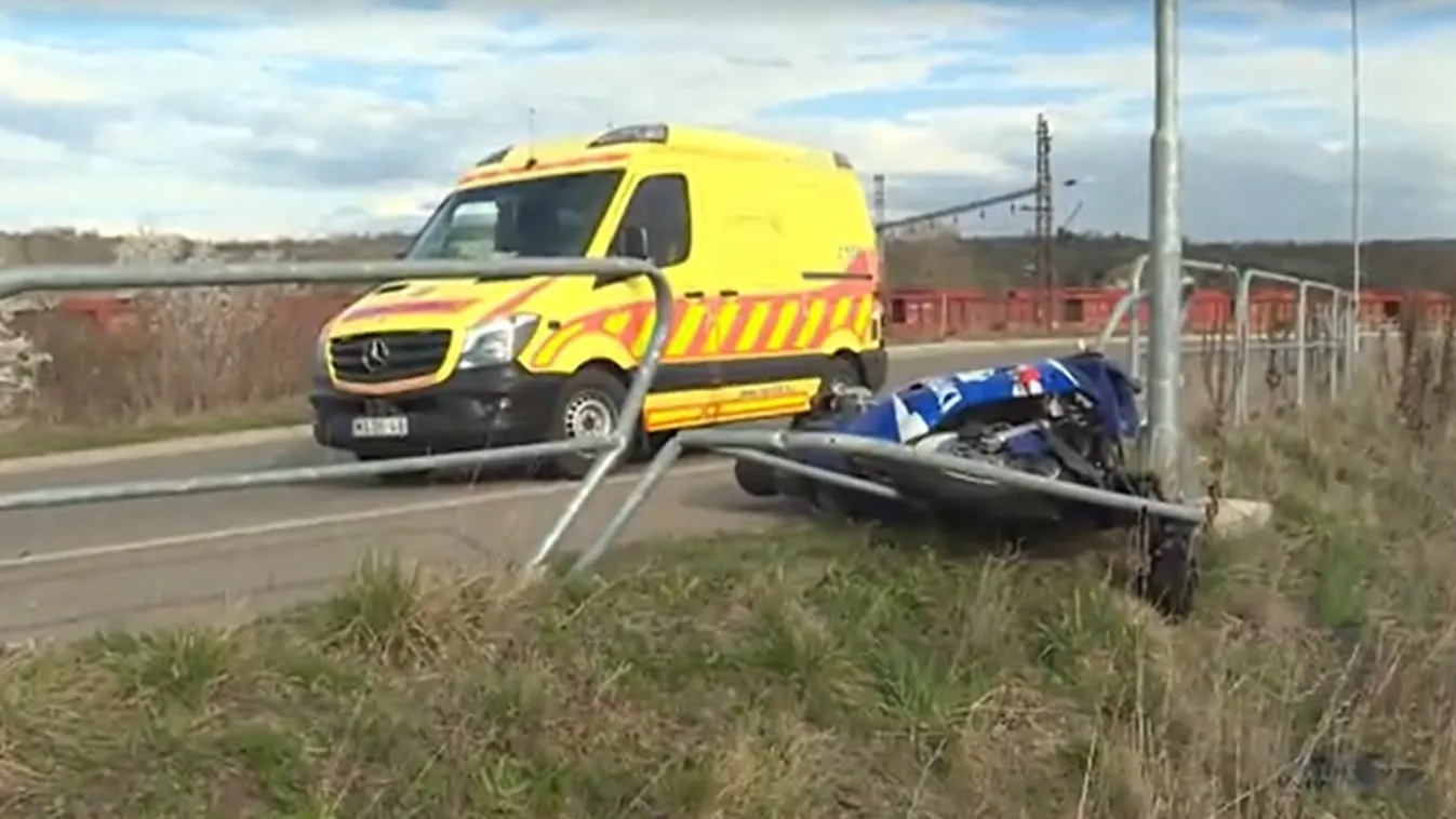 Levideózta, ahogy a halálba rohan motorjával Viktor