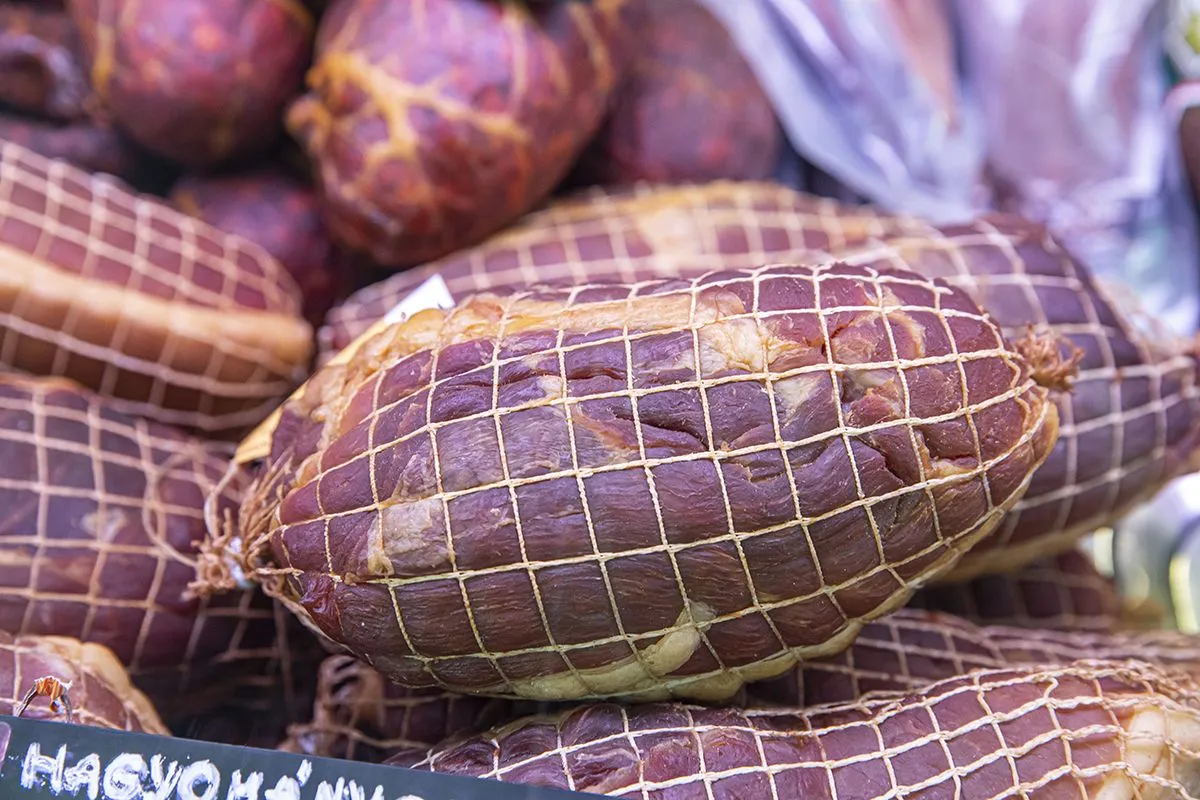 sonka, húsvéti sonka, kötözött sonka