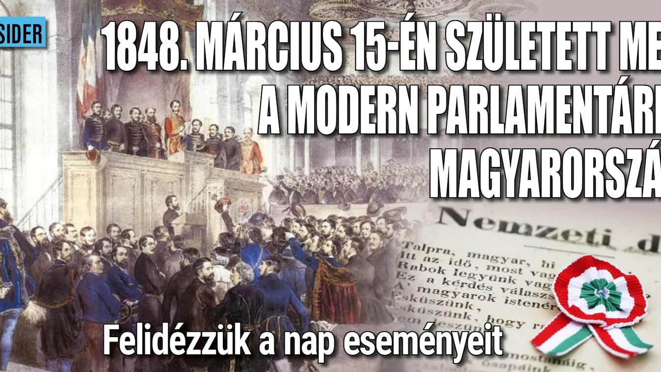 175 éve megszületett a modern parlamentáris Magyarország