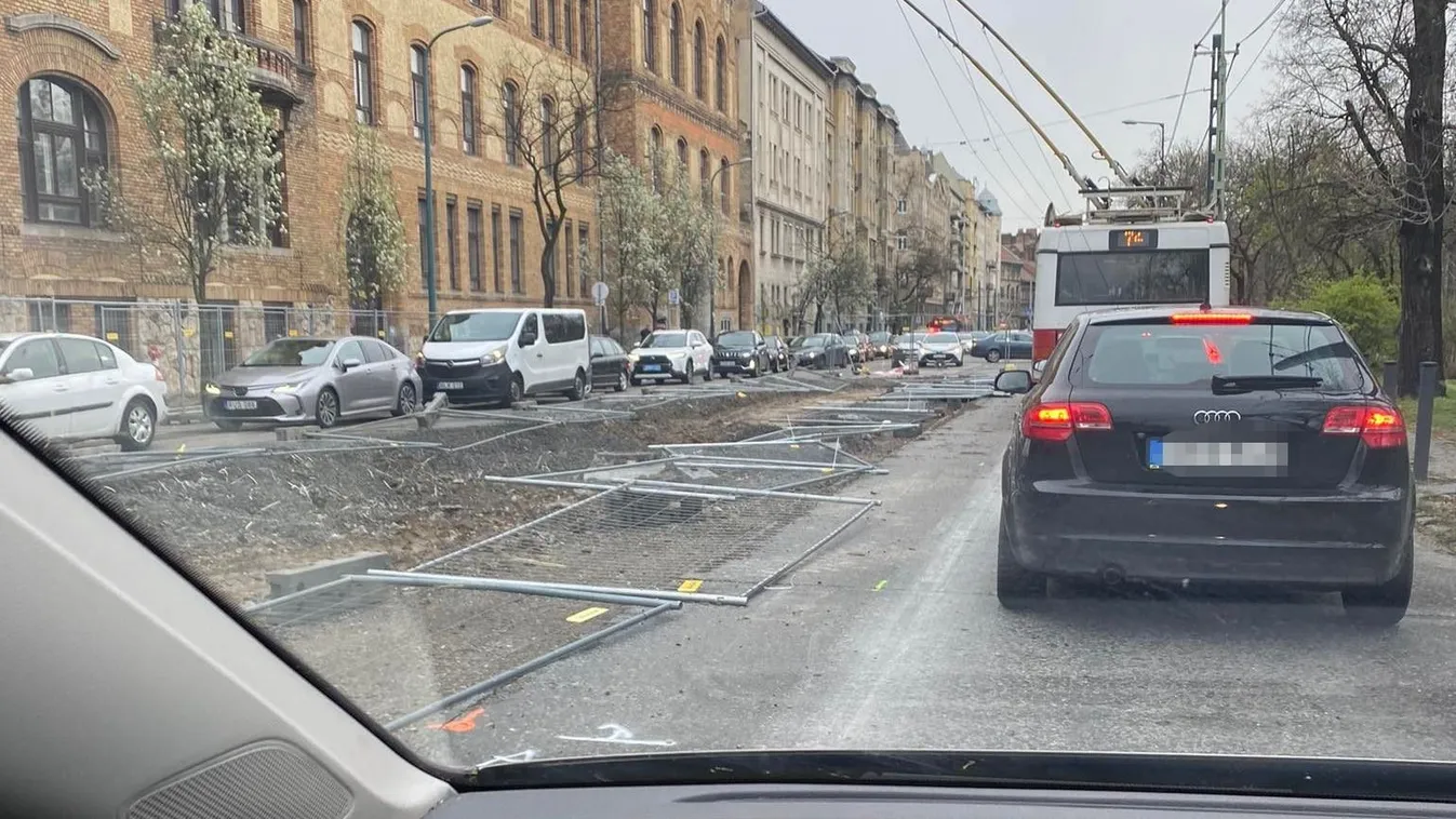 Hatalmas káosz alakult ki Budapesten