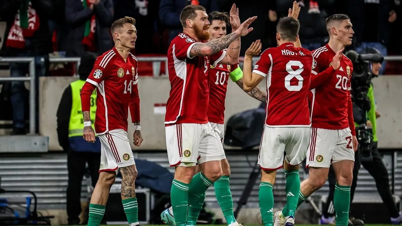 Videó, ilyen ruhákban ünnepeltek Szoboszlaiék a siker után