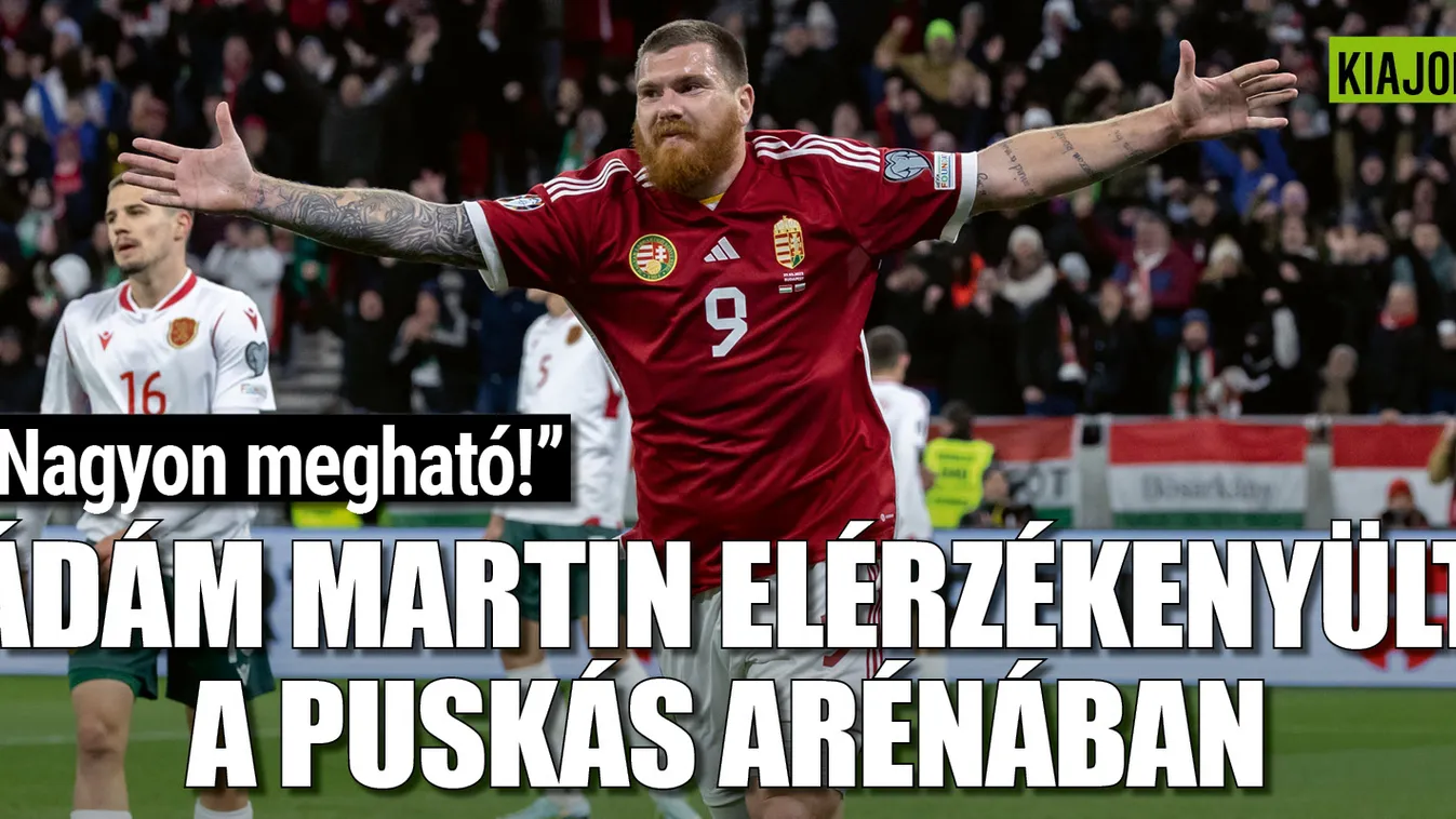 „Nagyon megható” – elérzékenyült a magyar válogatott gólvágó