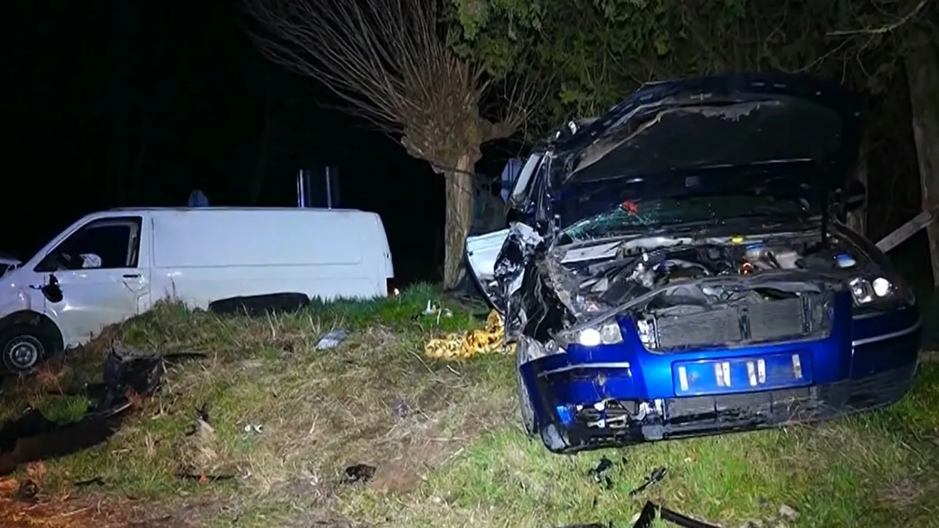 Frontális karambol Lajosmizsén: három gyerek megsérült