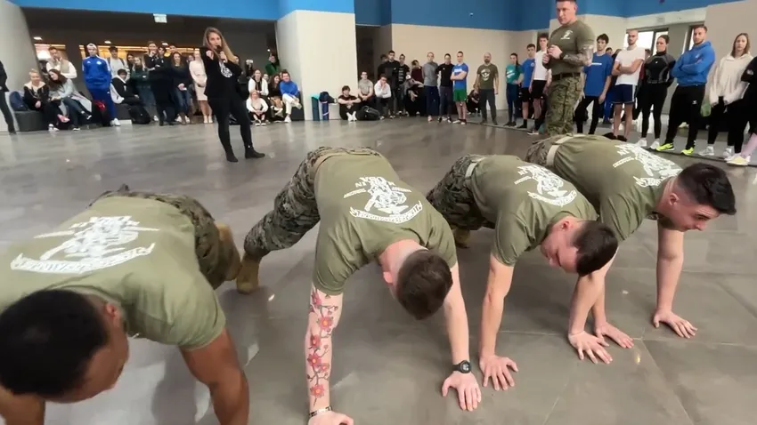 Az amerikai tengerészgyalogosok edzését próbálták ki munkatársaink