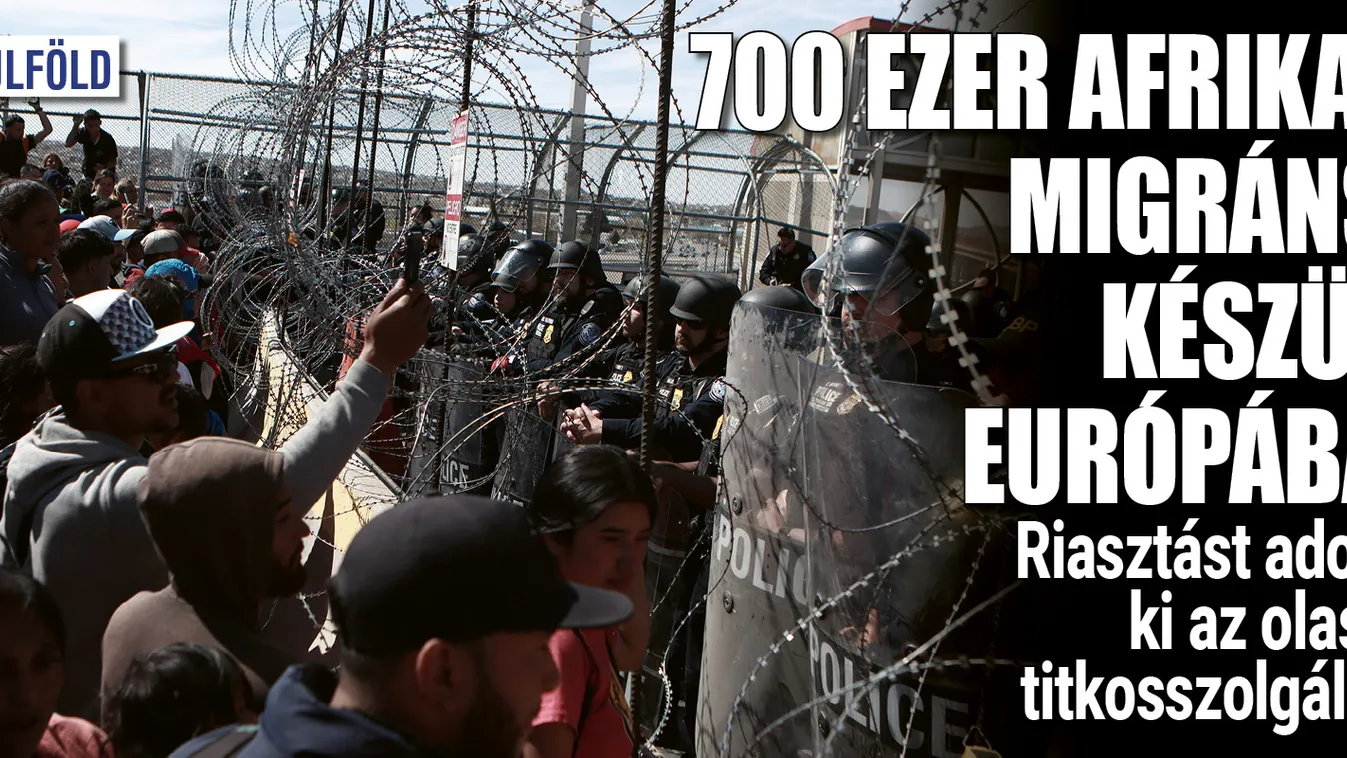 Vörös riasztás: 700 ezer afrikai migráns készül Európába