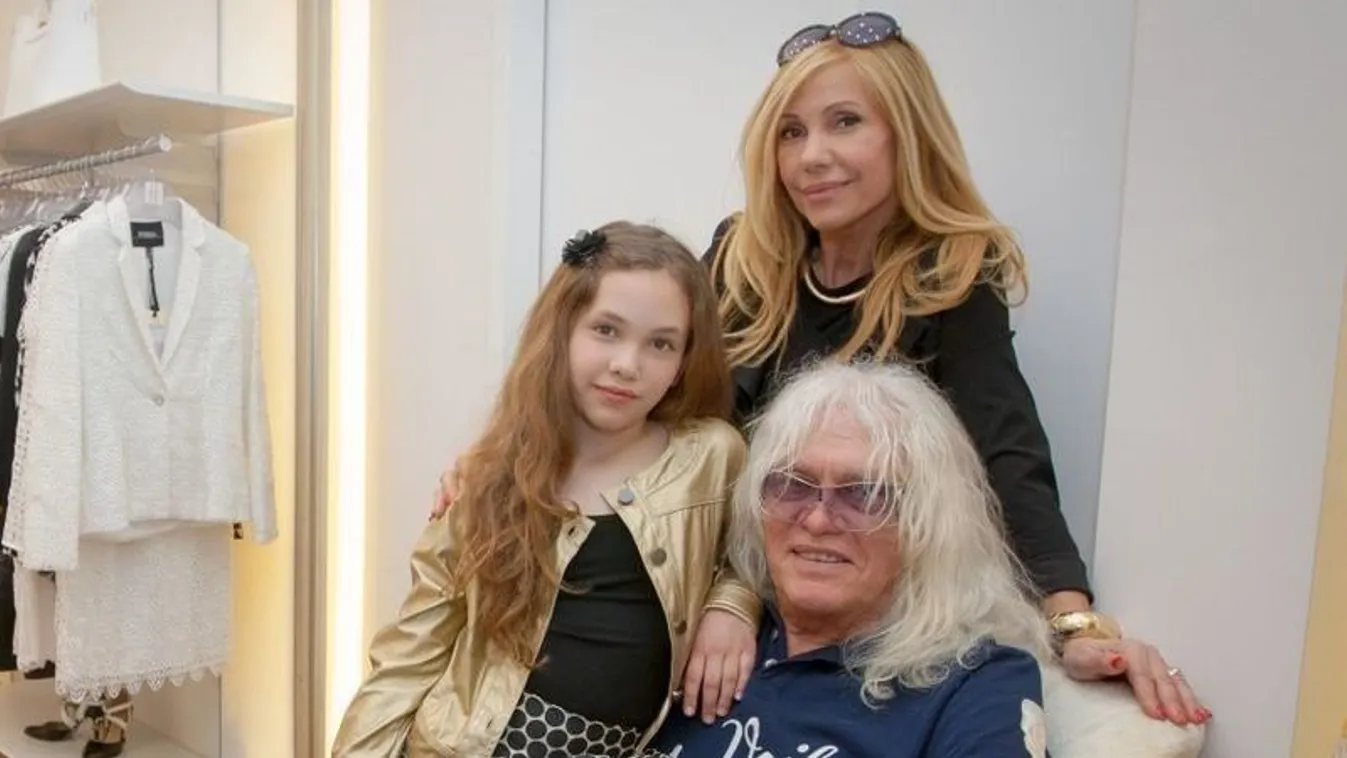 Így duettezett Meckyvel az akkor hároméves Léna