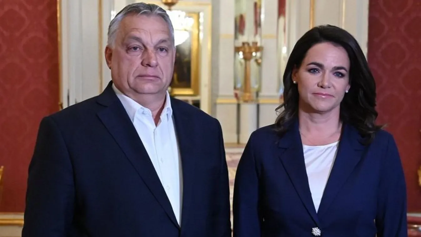 A Sándor-palotában tett látogatást Orbán Viktor