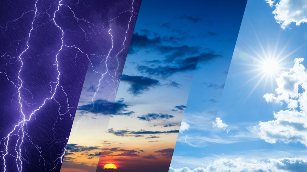 időjárás, időjárás-előrejelzés, Shutterstock, vihar, szél, köd, napsütés, eső