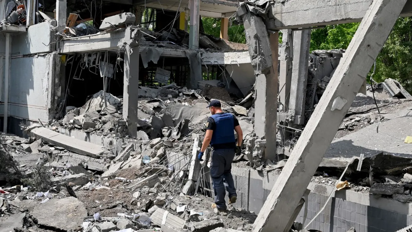 Lakónegyedekre zúdultak a rakéták Ukrajnában