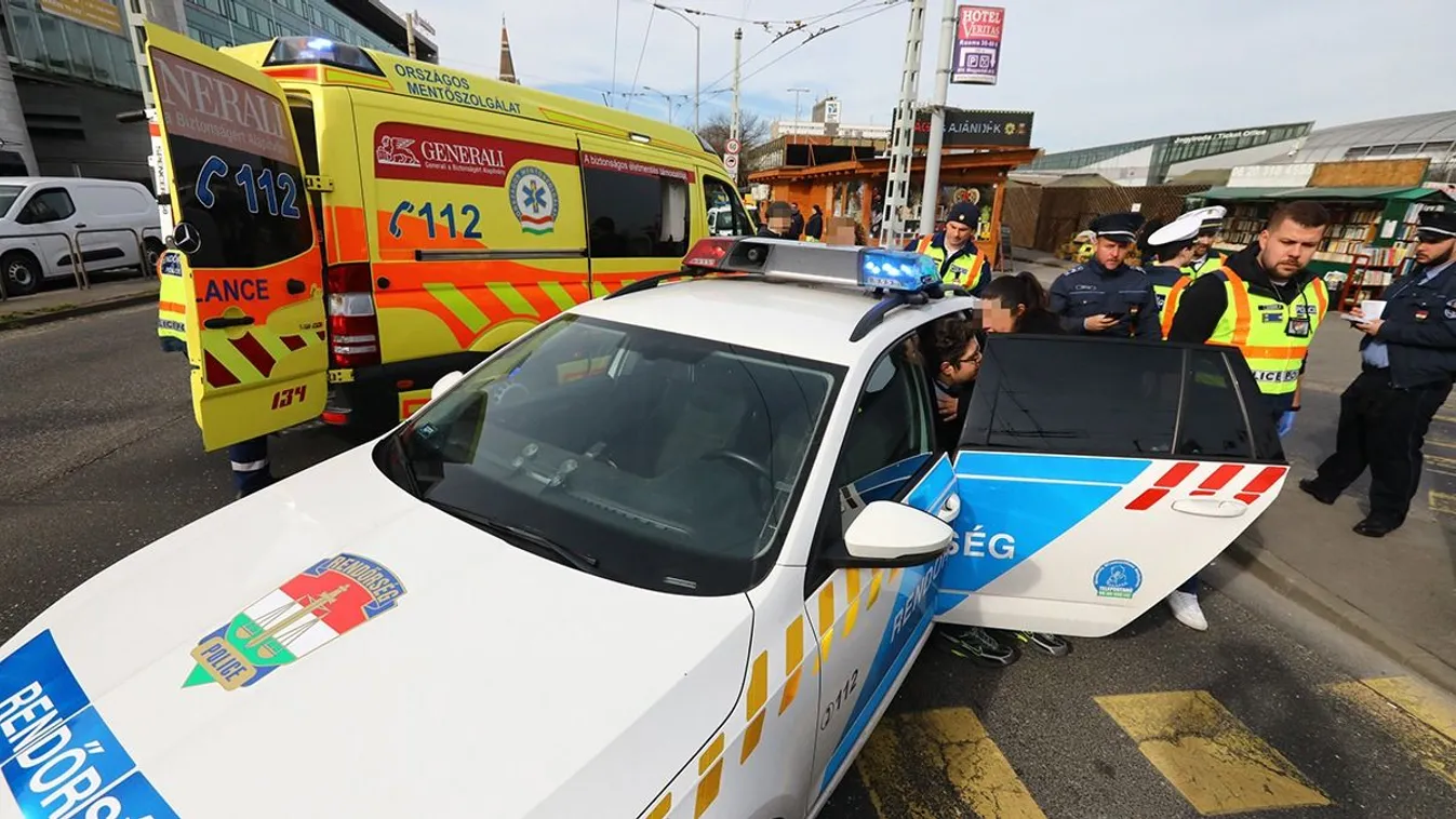 Megszólalt a szemtanú: tömegbe hajtott egy kocsi Budapesten
