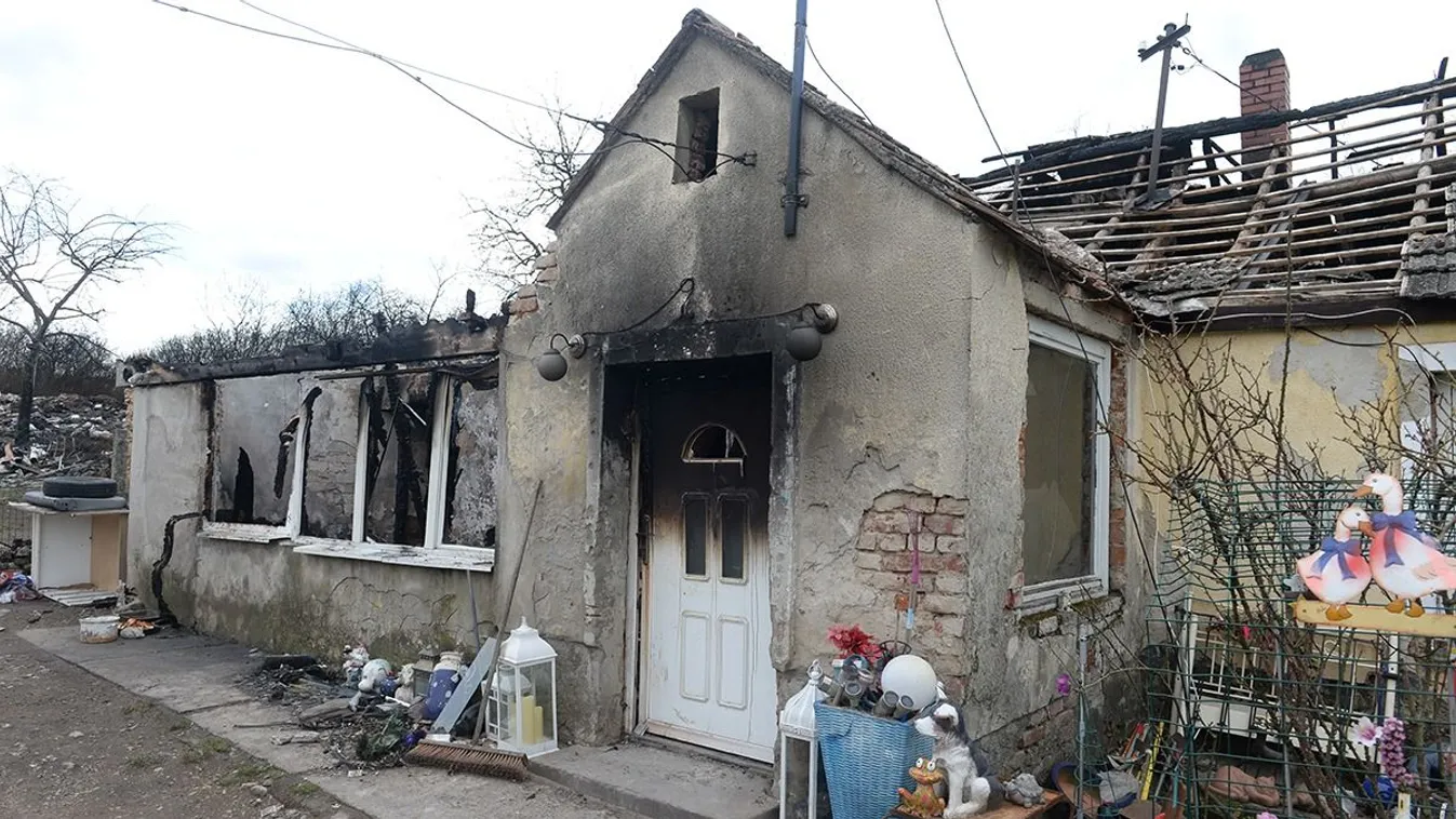 Porig égett egy család háza Halimbán