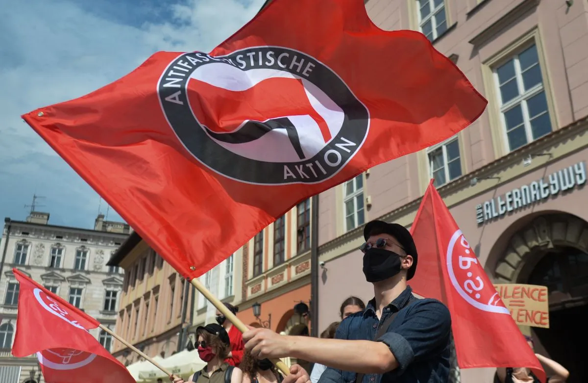 March In Memory Of George Floyd In Krakow