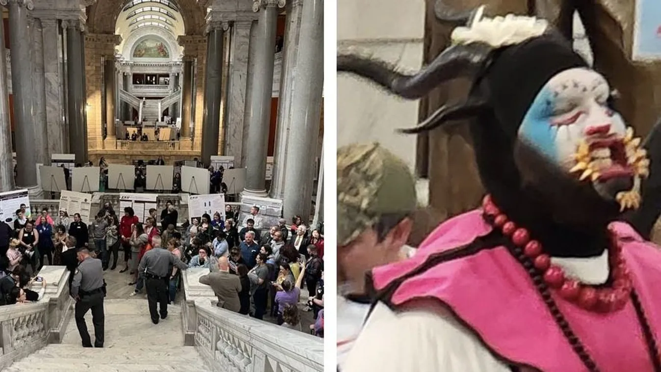 LMBTQ-aktivisták foglaltak el egy állami Capitolumot