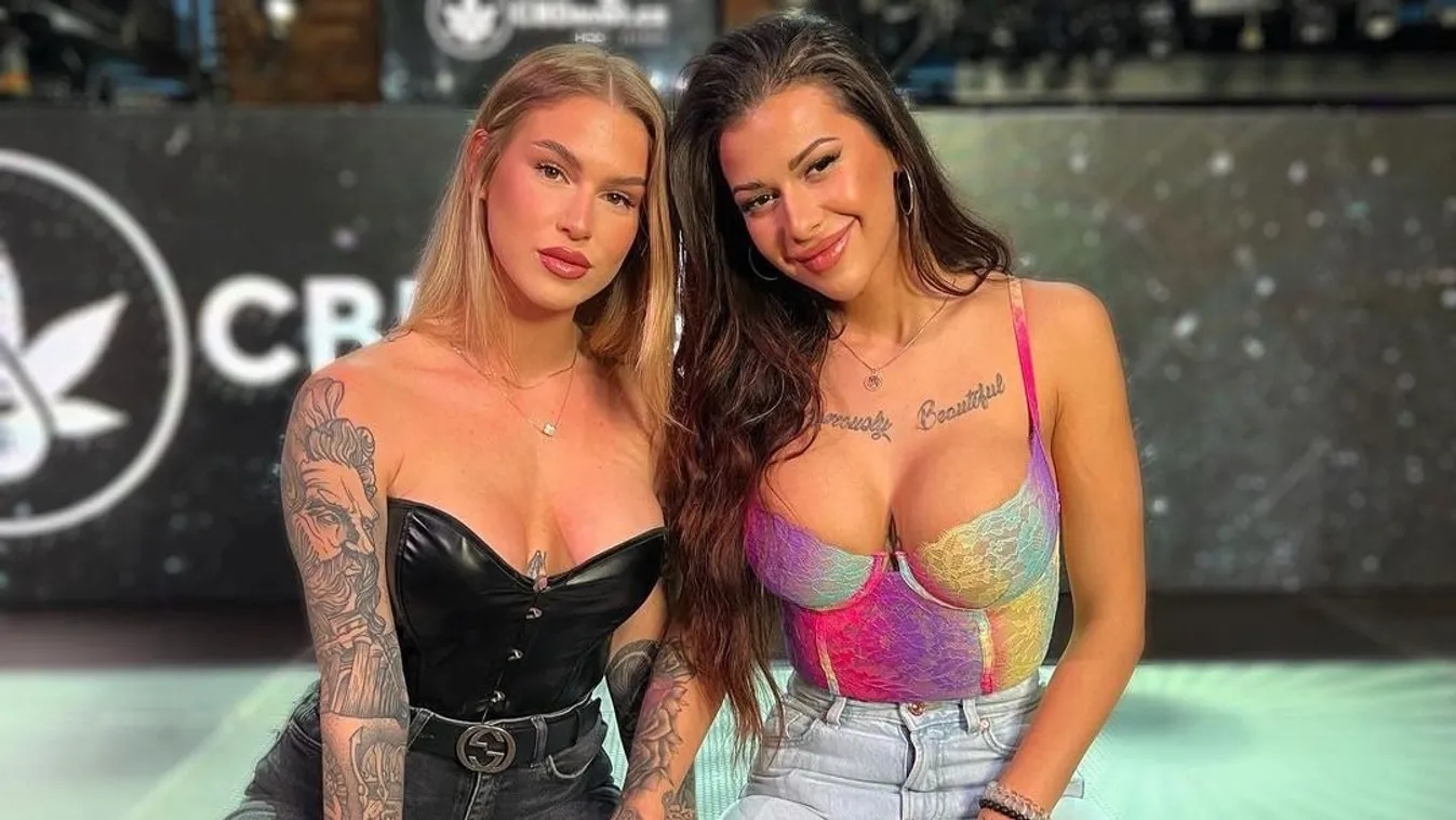 Mellorgia, begerjedt bombanők mutatták meg óriási cicijüket