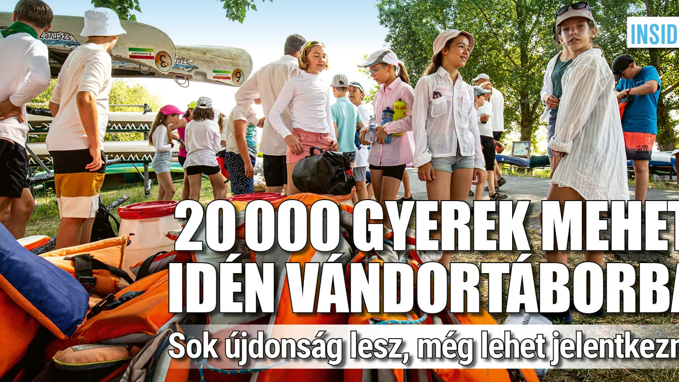 Húszezer diák mehet kedvezményesen vándortáborba