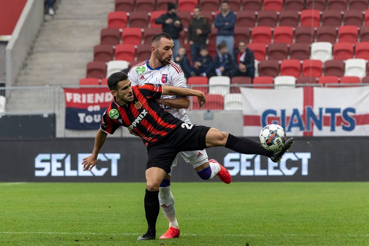 Fiola Attiláék (Jairo Samperio mögött) ebben a szezonban hazai pályán 4-0-ra, idegenben 1-0-ra verték a Honvédot