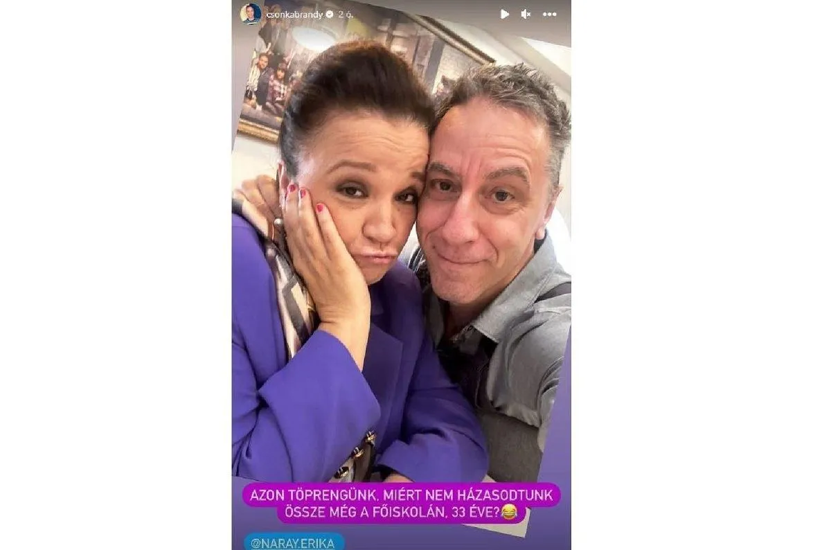 Csonka András, Náray Erika