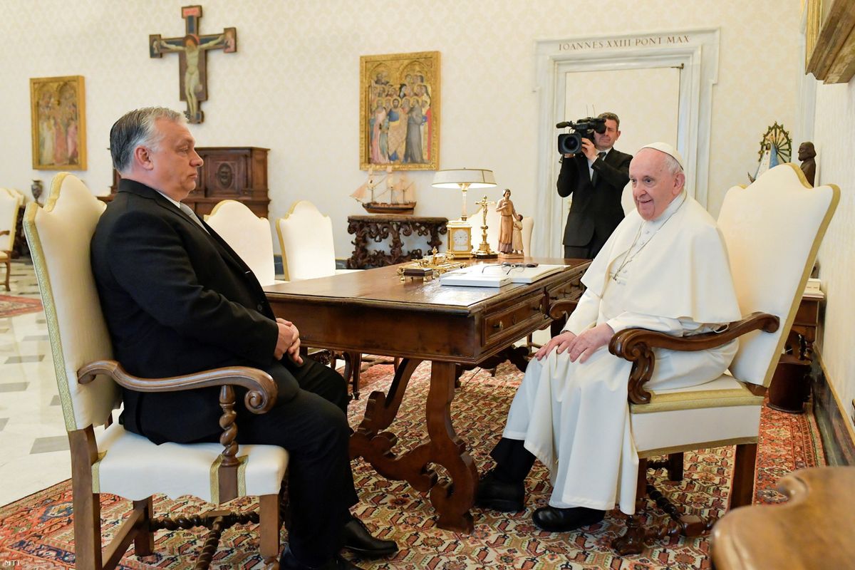 2022. április 21-én Ferenc pápa a Vatikánban fogadta Orbán Viktor miniszterelnököt.