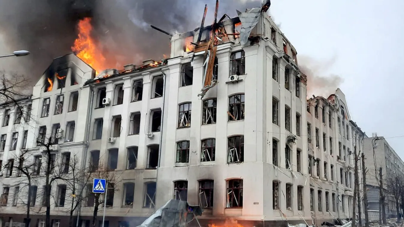 Az oroszok Harkivot lövik