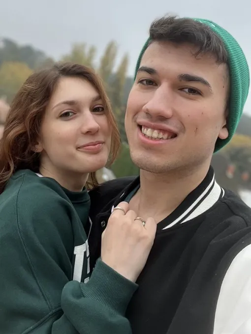 Szirtes Dávid és szerelme