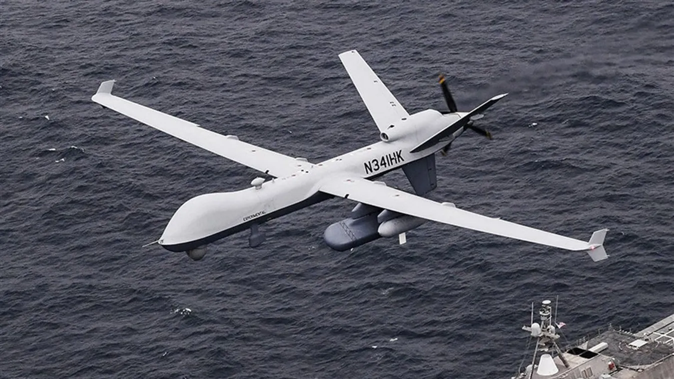 Orosz gép fogott el egy amerikai harci drónt