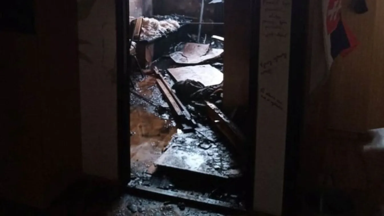 Menekítették az embereket: óriási tűz volt egy kollégiumban