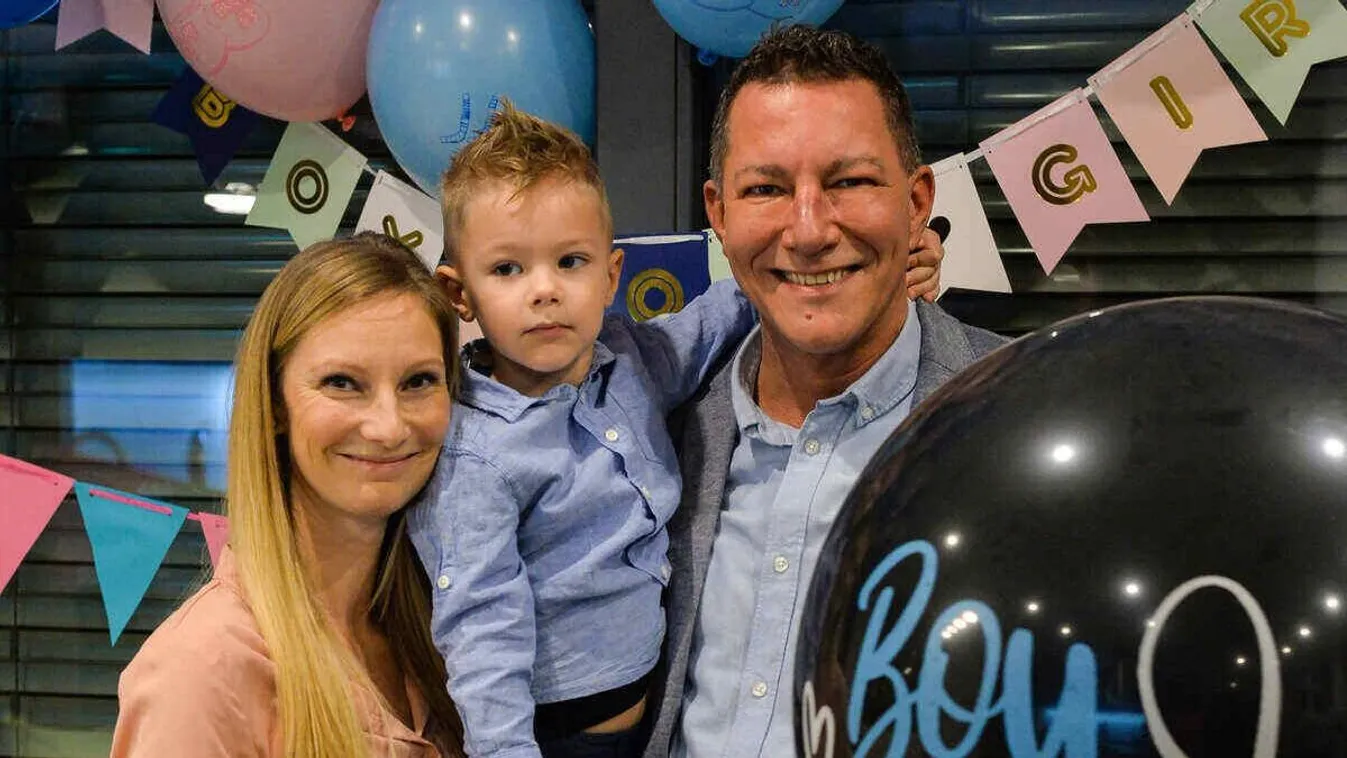 Kiderült Németh Kristóf harmadik gyermekének neme