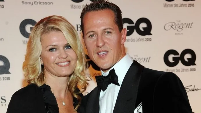 Corinna és Michael Schumacher 2010-ben