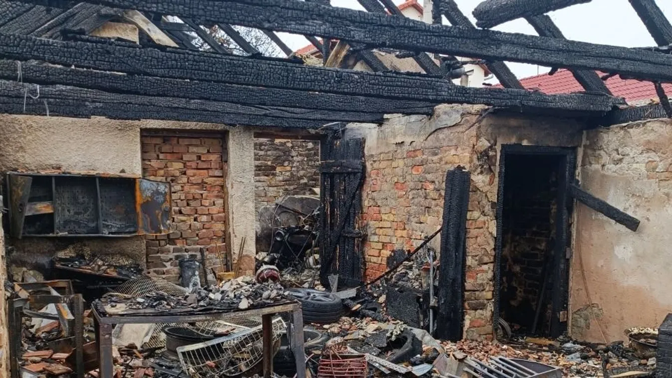 Mindene odalett a háztűzben Gábornak és várandós feleségének