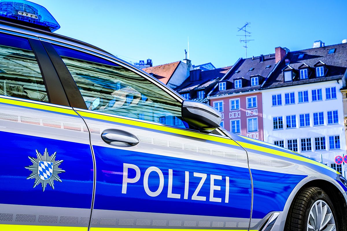 Typical,Police,Car,In,Germany,-,Munich